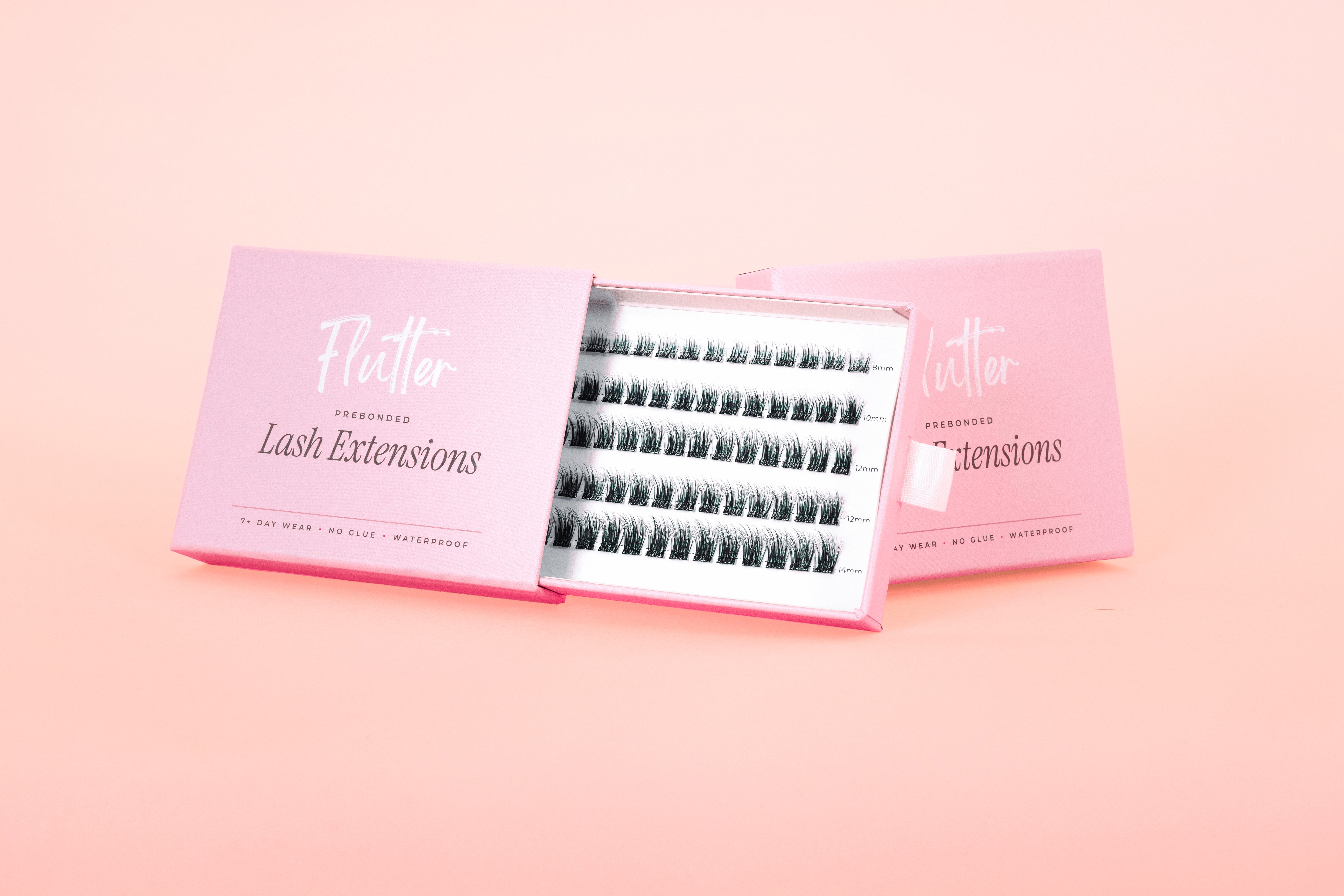 Prebonded Lash Extensions | Noir