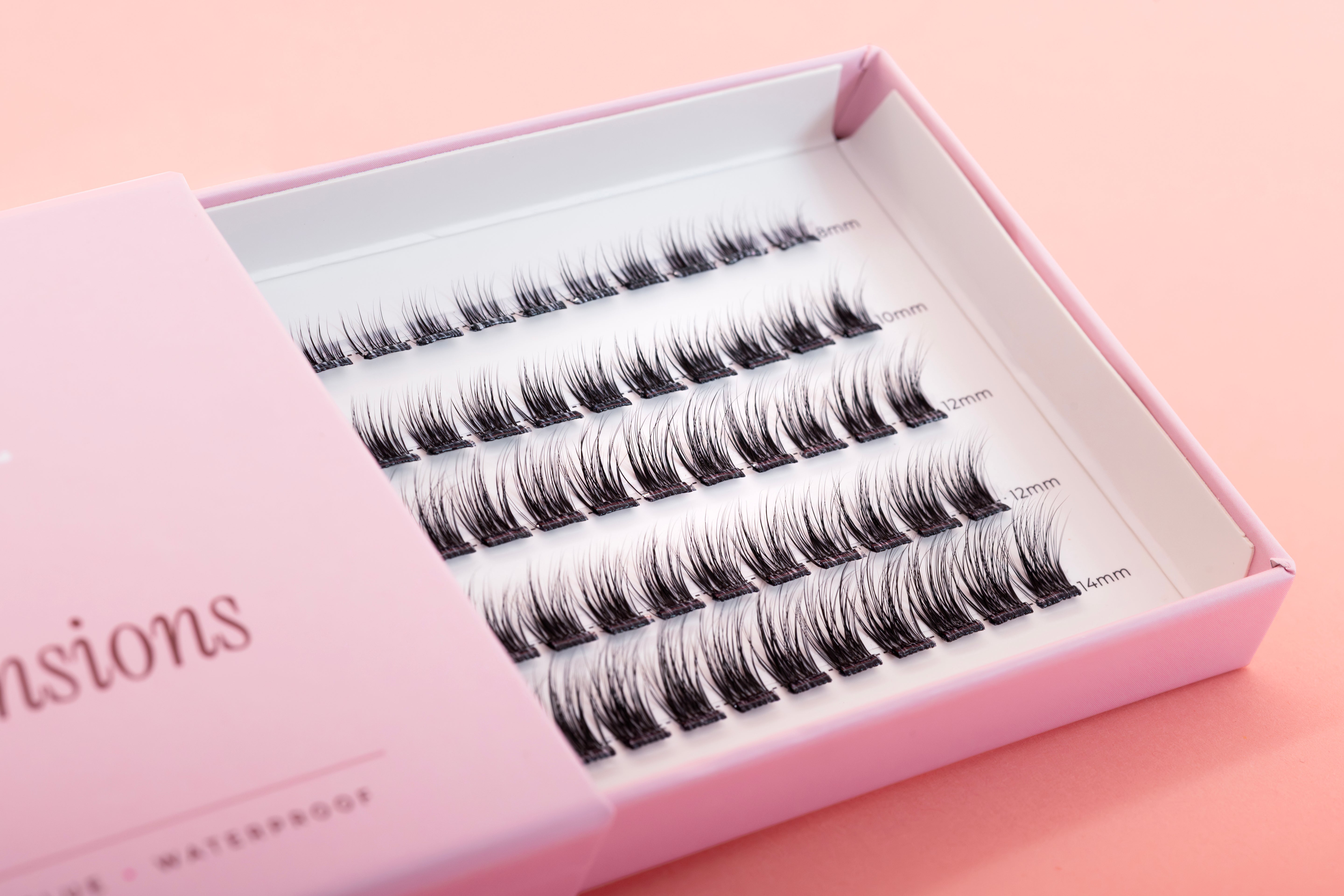 Prebonded Lash Extensions | Noir