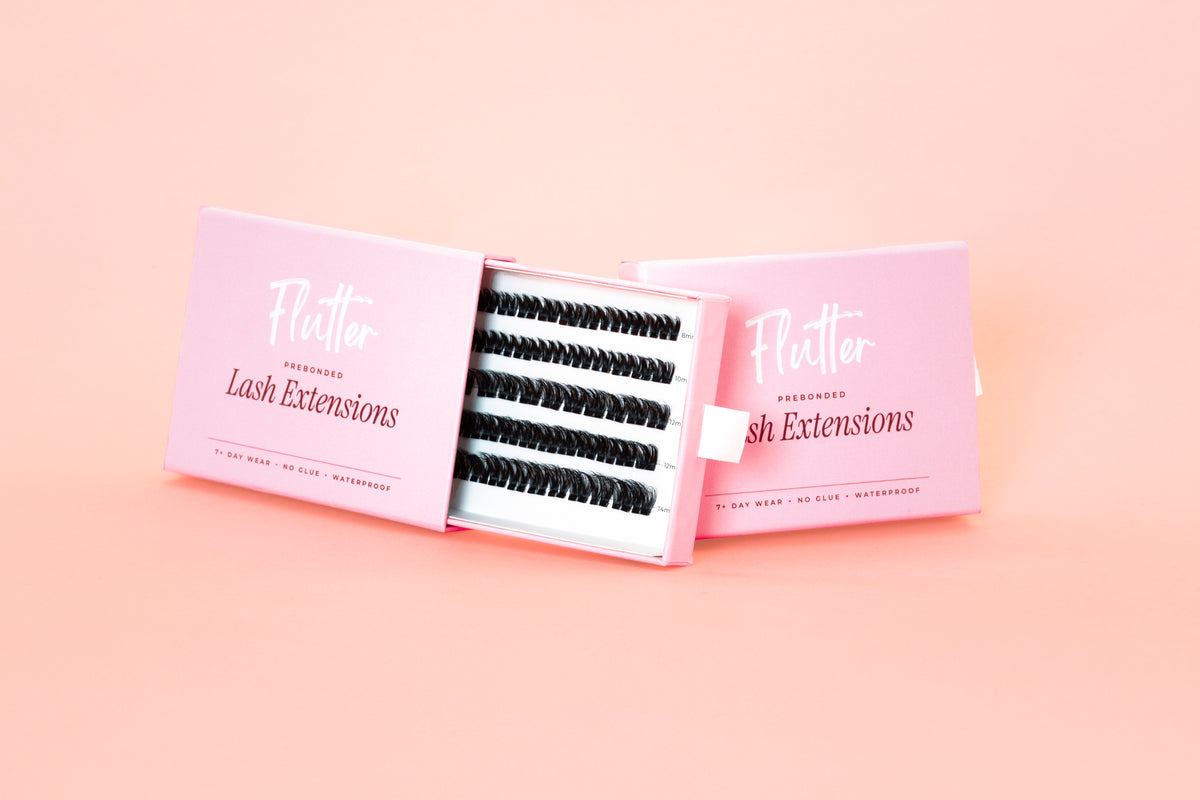 Prebonded Lash Extensions | After Dark
