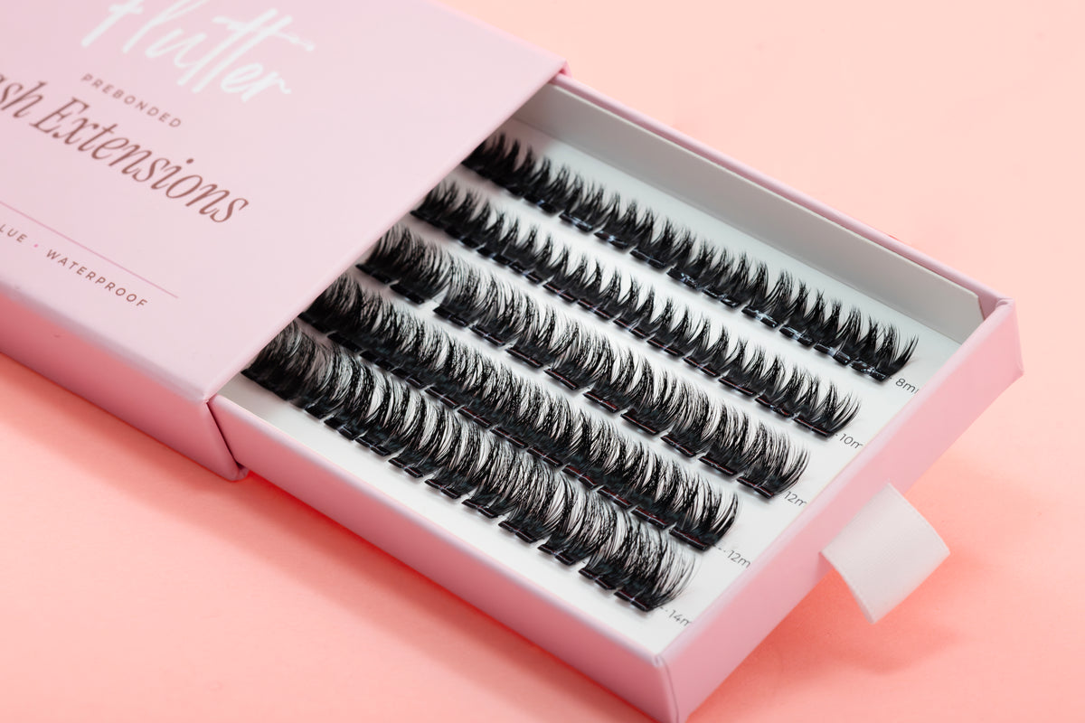 Prebonded Lash Extensions | After Dark